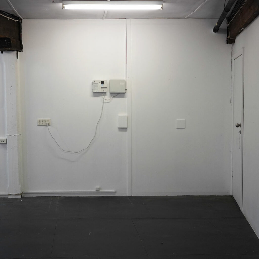 Empty Studio Space with NBN Box on the wall