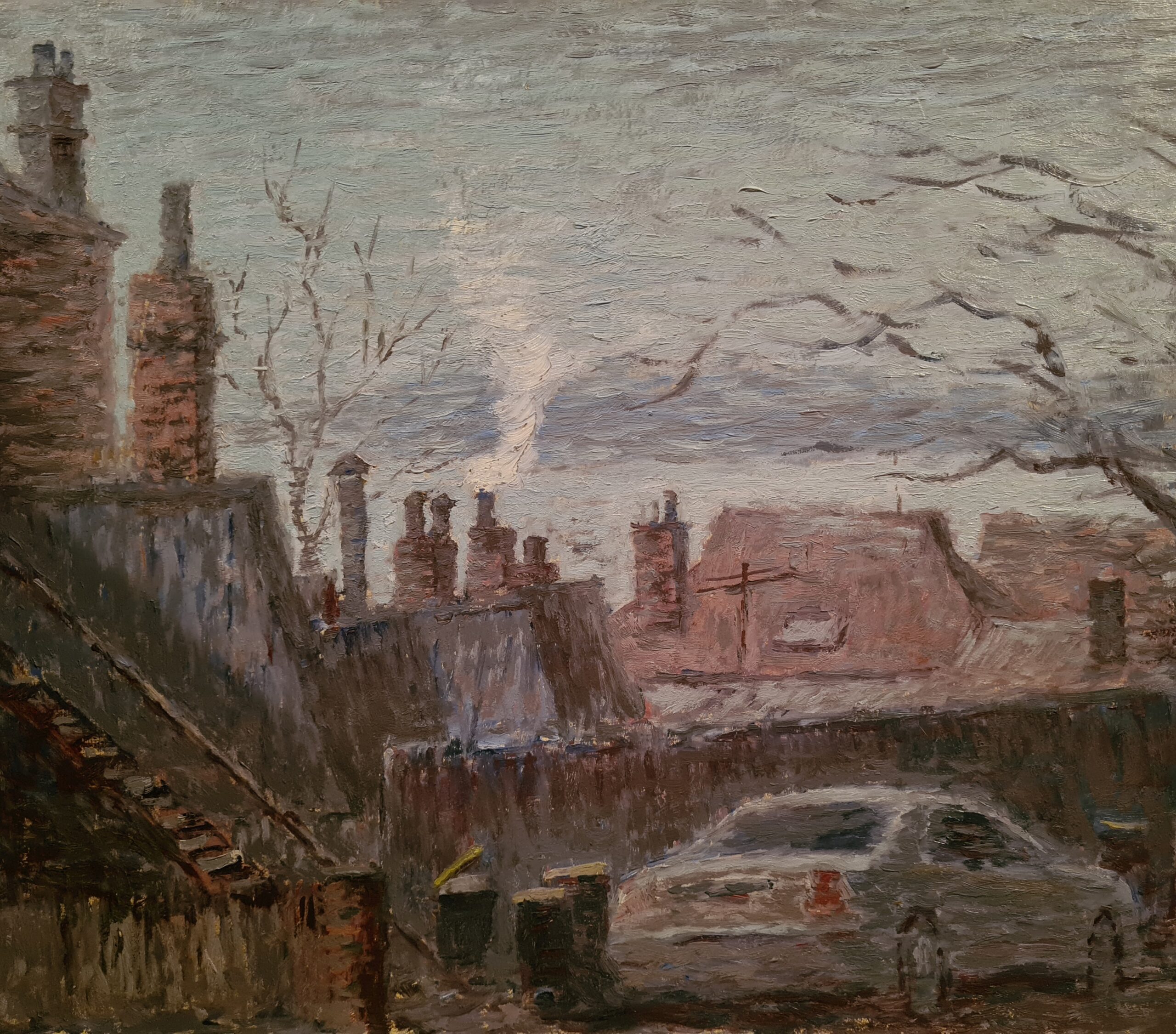 Rooftops Melville Street. 
Oil on panel
Greg Ferry
2023