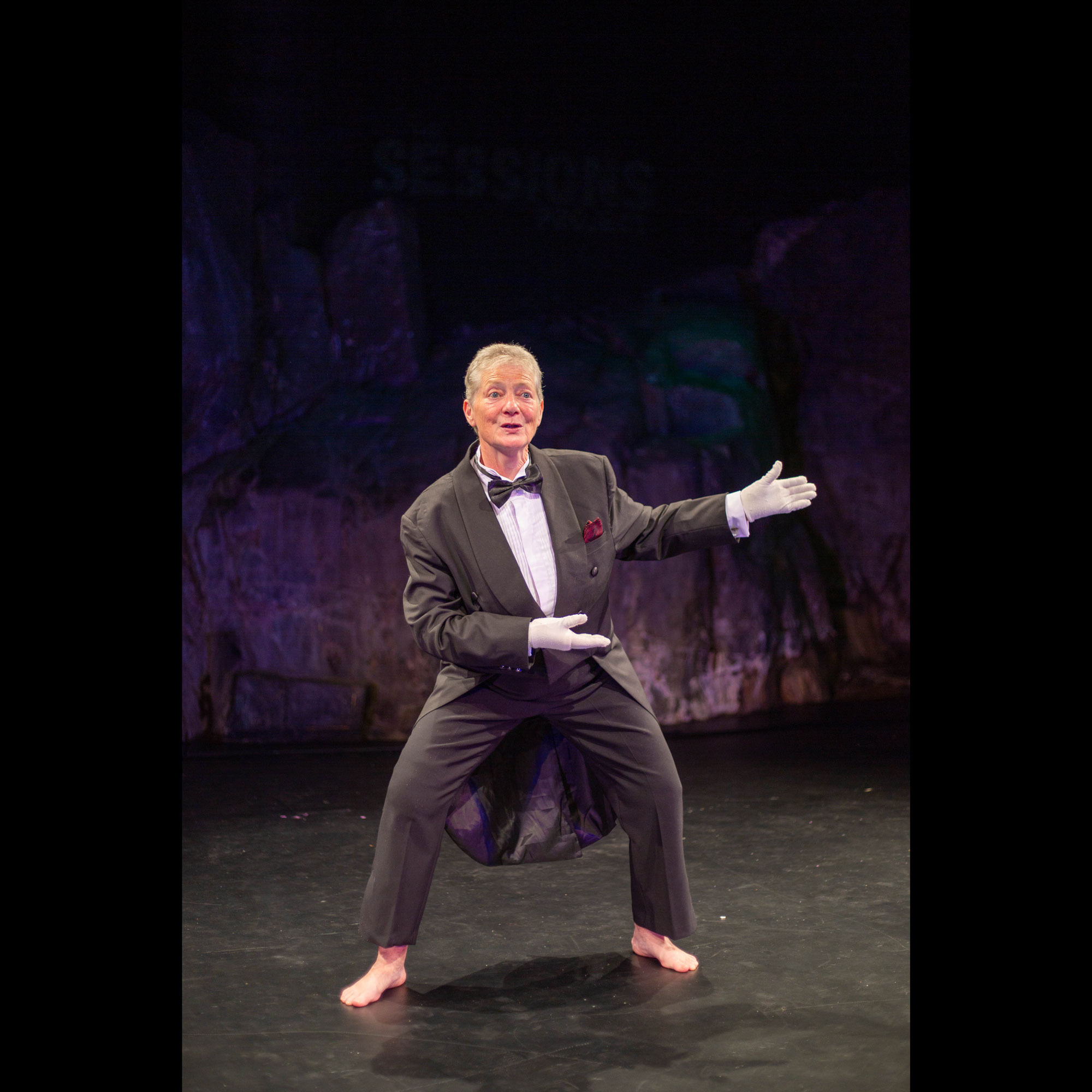 Penny McDonald as Red Peter - 2025 Peacock Theatre - Jacob Golding & GOLDINGcreative.