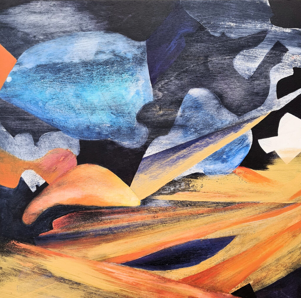 Colourful abstract artwork
