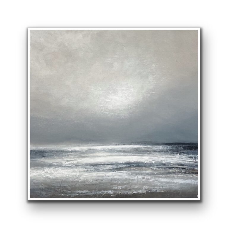 A sqaure landscape painting