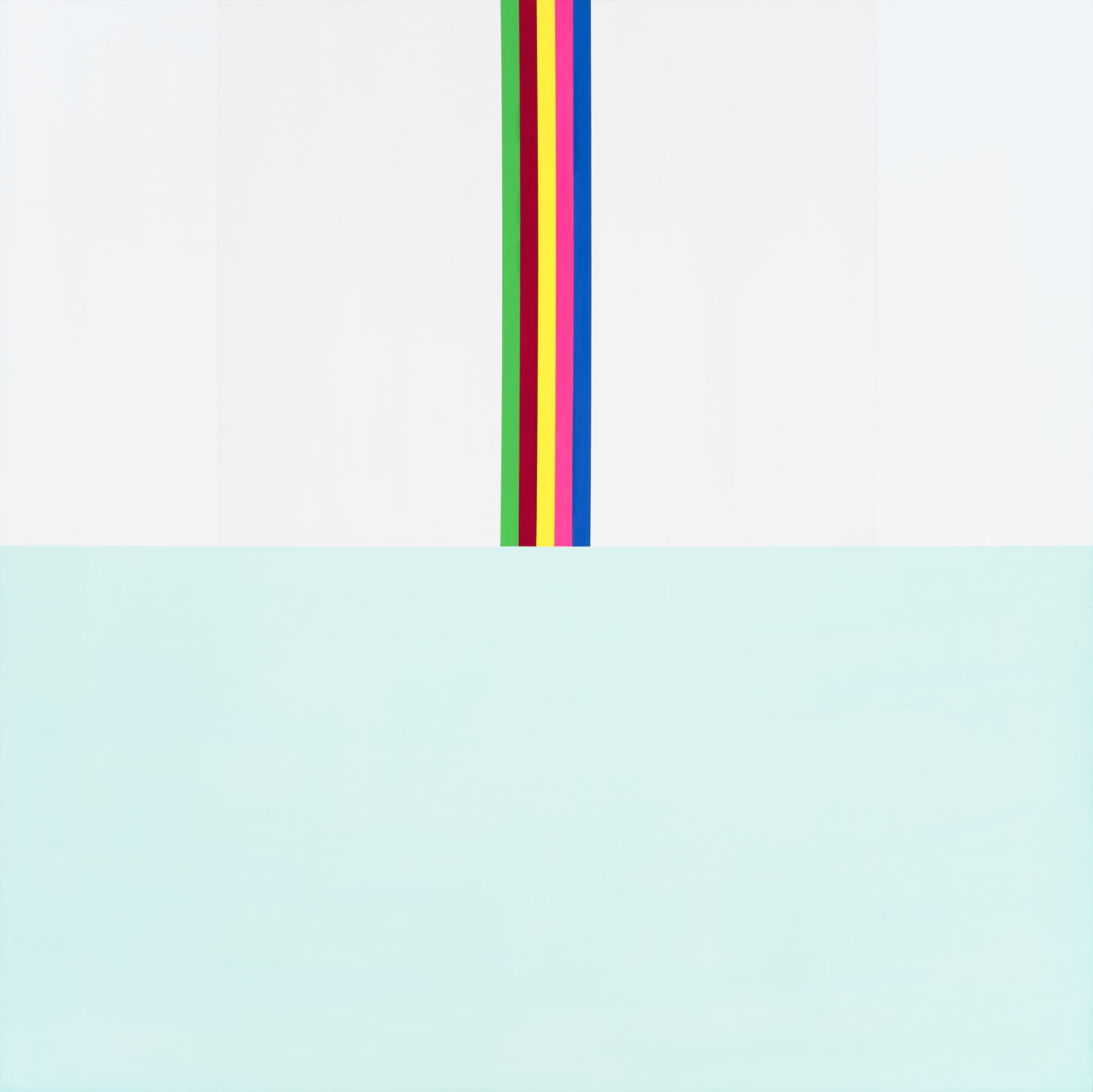 Eun Ju Cho. Window of Mind 25-01 (2025). Acrylic on Wood. 60cm x 60cm